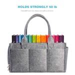 Diaper Caddy Factory - Custom Zipper Pocket Felt