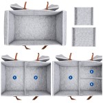 Storage Basket Supplier - Eco-friendly Felt Print Pattern