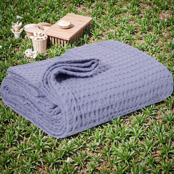 Swaddle Blanket Supplier - Waffle Muslin Reasonable Price