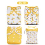 Cloth Diaper Manufacturer - Insert Double Gusset Bamboo