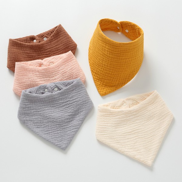 Scarf Bibs Supplier - Soft Cotton Multi-Use Breathable