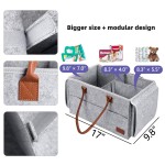 Storage Basket Supplier - Eco-friendly Felt Print Pattern