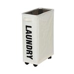 Laundry Basket Supplier - Two Pockets Aluminum Divided