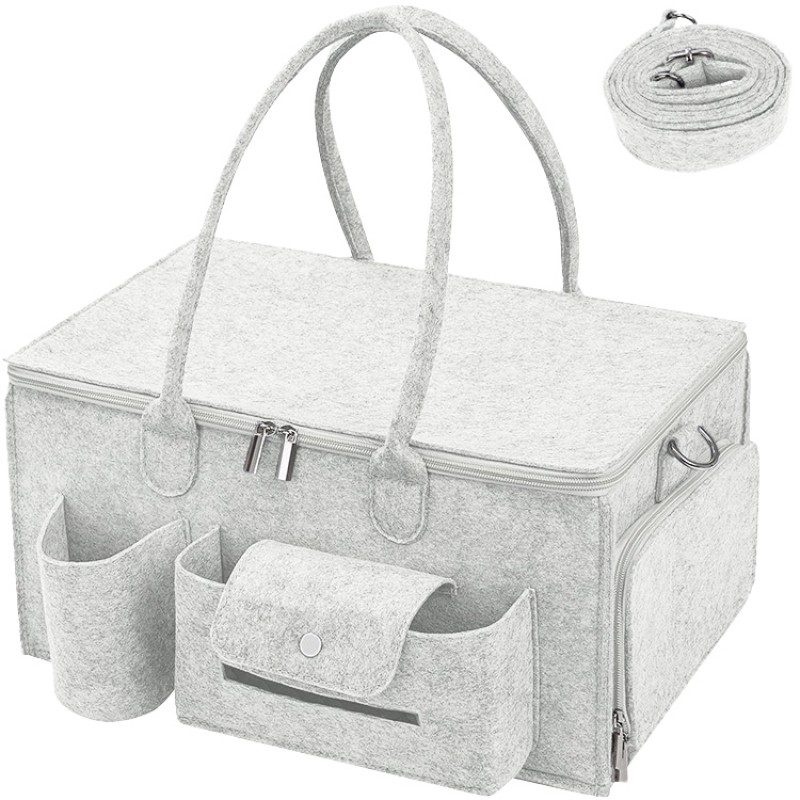 Diaper Caddy Manufacturer - Felt Storage Basket Shelves