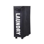 Laundry Basket Supplier - Two Pockets Aluminum Divided