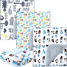 Plush Blanket Factory - Unisex Sherpa Back Mink