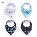 Organic Bibs Manufacturer - Snap Button Closure Printed