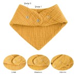 Drool Bibs Supplier - 100% Cotton Absorbent Printed