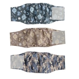 Dog Belly Bands Factory - Printed Washable Reusable Male