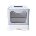 Cat Litter Box Manufacturer - Large Capacity With Grid Shovel