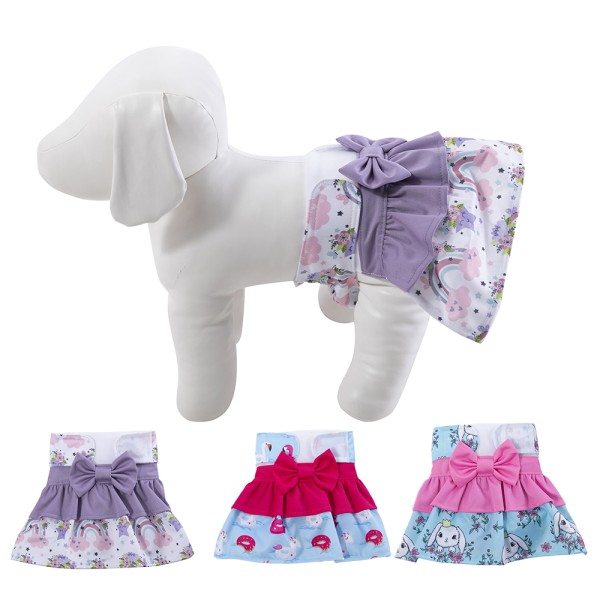 Female Dog Diapers Supplier - Cute Washable Customized Anti-Leak
