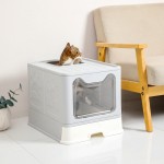 Cat Litter Box Manufacturer - Large Capacity With Grid Shovel