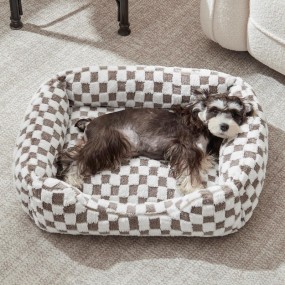 Pet Bed Supplier - Luxury Top Selling Eco-Friendly Round