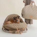 Pet Carrier Manufacturer - Fashionable Soft Fluffy Car Seat