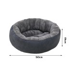 Dog Bed Supplier - Modern Donut Plush Suede Anti-slip