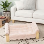 Pet Wooden Bed Supplier - Rabbit Plush Soft Comfortable Winter