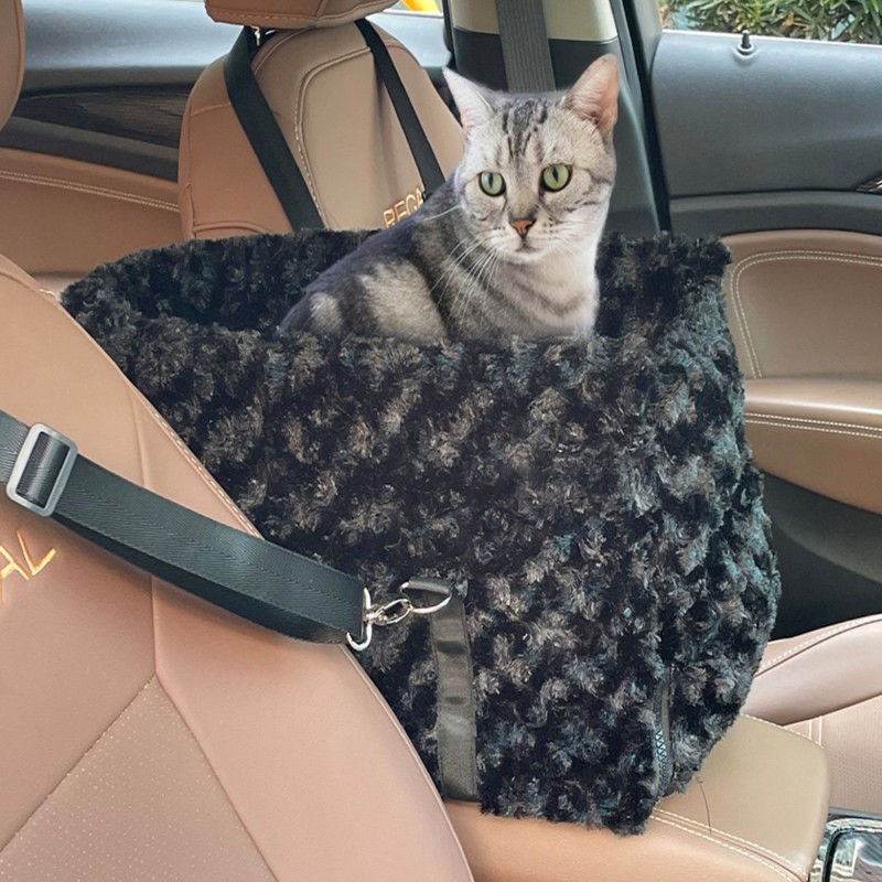 Pet Car Cushion Factory - Warm Velvet Console Armrest Mat