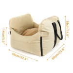 Pet Carrier Supplier - Luxury Portable Travel Car Dog Bed