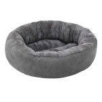 Dog Bed Supplier - Modern Donut Plush Suede Anti-slip