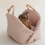 Pet Carrier Manufacturer - Fashionable Soft Fluffy Car Seat