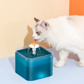 Cat Water Fountain Factory - Automatic USB LED Smart