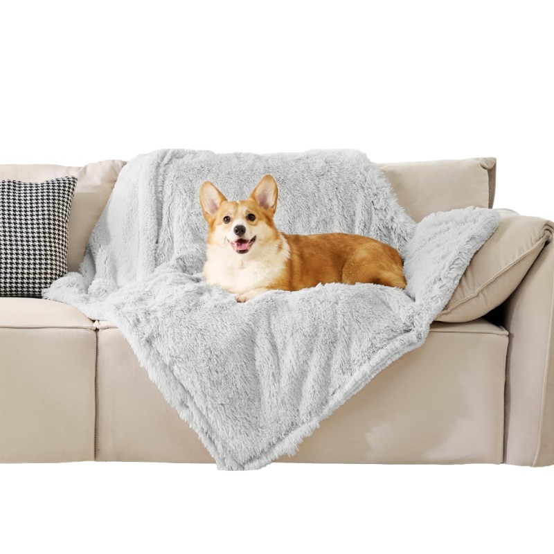 Pet Blanket Manufacturer - Solid Reversible Sherpa PV Waterproof