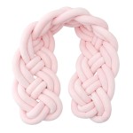 Baby Pillow Cushion Supplier - Plush Velvet Knotted Braided
