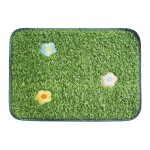 Pet Toilet Mat Supplier - Eco-Friendly Grass Soft Embroidered