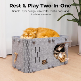 Cat Bed Manufacturer - Factory Price Eco-Friendly Cave