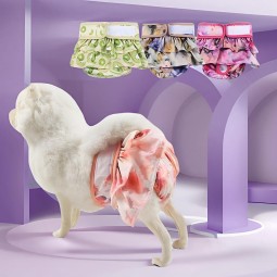 Female Dog Diapers Supplier - Eco-friendly Printing Cloth Reusable
