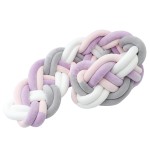 Baby Pillow Cushion Supplier - Plush Velvet Knotted Braided