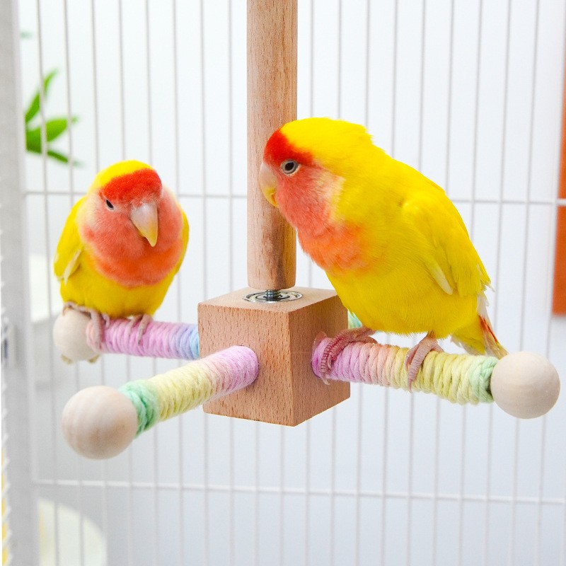 Parrot Toy Manufacturer - Rotating Windmill Chewable Swing