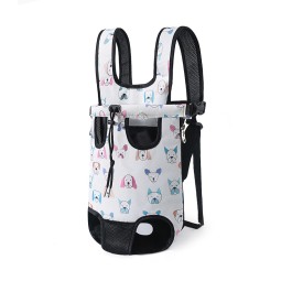 Pet Backpack Manufacturer - Canvas Luxury Printed Chest Bag
