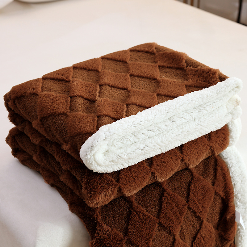 Pet Blanket Factory - Custom Lamb Fleece Flannel Warm