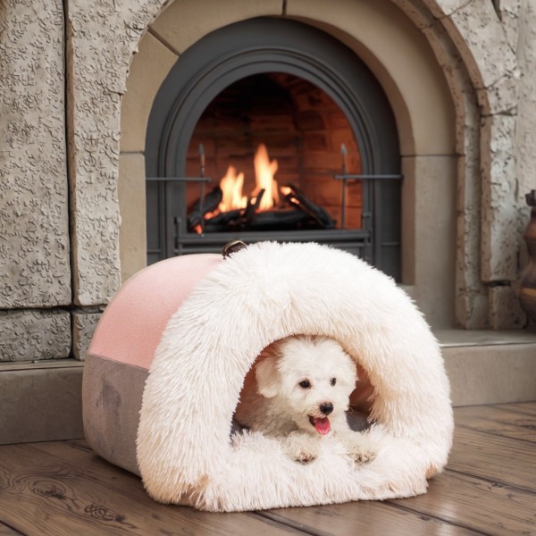 Pet Bed Manufacturer - Solid Corduroy Animal Print Design