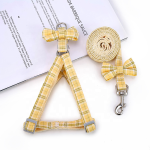 Dog Collar Supplier - Luxury DIY PU Leather Adjustable