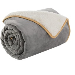 Dog Blanket Factory - Luxury Cozy Sherpa Machine Washable
