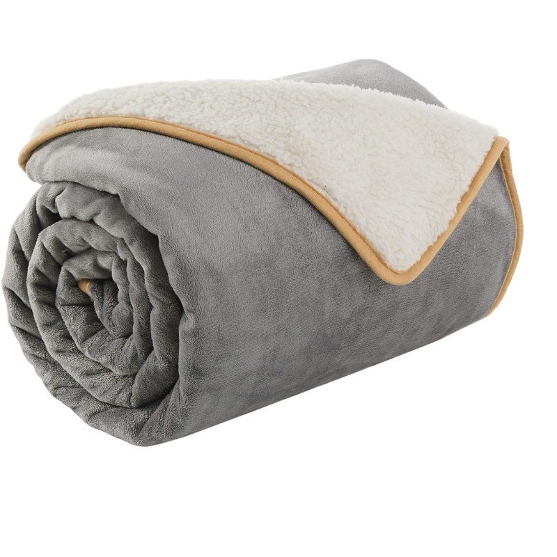Dog Blanket Factory - Luxury Cozy Sherpa Machine Washable