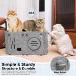 Cat Bed Manufacturer - Factory Price Eco-Friendly Cave