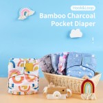 Pocket Diaper Supplier - Washable Colored Hook Loop