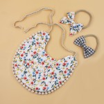 Newborn Bib Manufacturer - Cotton Drool Dribbler Reversible