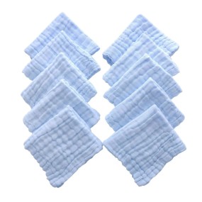 Baby Towel Manufacturer - 100% Cotton Creped Washcloth