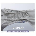 Pocket Diaper Factory - Washable One-size Grey Suede