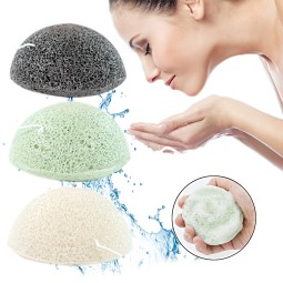 Konjac Sponge Supplier - Natural Facial Cleansing Semi-sphere