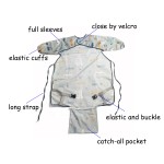 Organic Bib Manufacturer - Soft Practical Button Closure