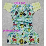 Cloth Diaper Supplier - Washable Bamboo Charcoal Contrasty