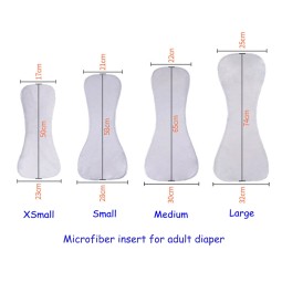 Microfiber Insert Manufacturer - 4 Layers Thick Rectangular