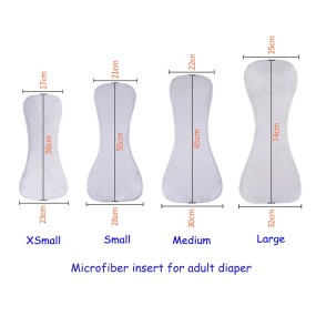 Microfiber Insert Manufacturer - 4 Layers Thick Rectangular