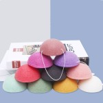 Konjac Sponge Supplier - Natural Facial Cleansing Semi-sphere