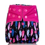 Cloth Diaper Manufacturer - Classic AIO Pocket Contrasty Tabs